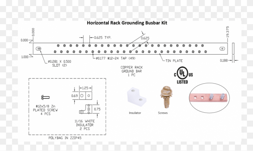 801x453 Horizontal Rack Grounding Bonding Kit, Plot, Diagram, Text Descargar Hd Png