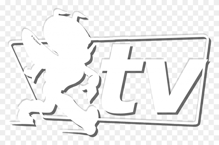 Hornet Tv Icon Sign, Person, Human, Gun HD PNG Download