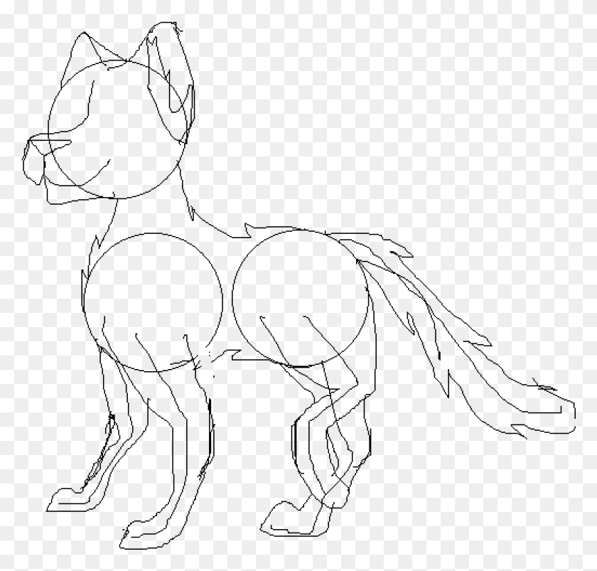 1025x977 Horrible Cat Drawing Line Art, Gray, World Of Warcraft HD PNG Download