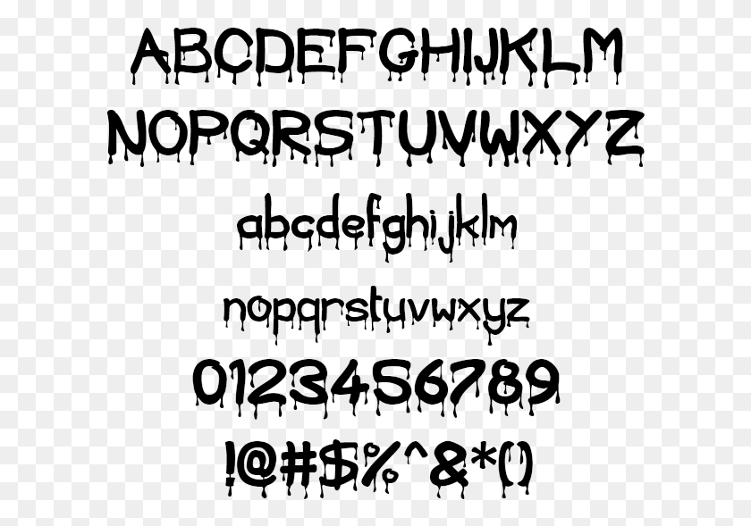 604x529 Horror Blood Example Muli Font, Gray, World Of Warcraft HD PNG Download