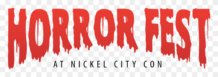 1772x544 Descargar Png Horror Fest At Nickel City Con Es Un Show Exclusivo, Texto, Número, Símbolo Hd Png