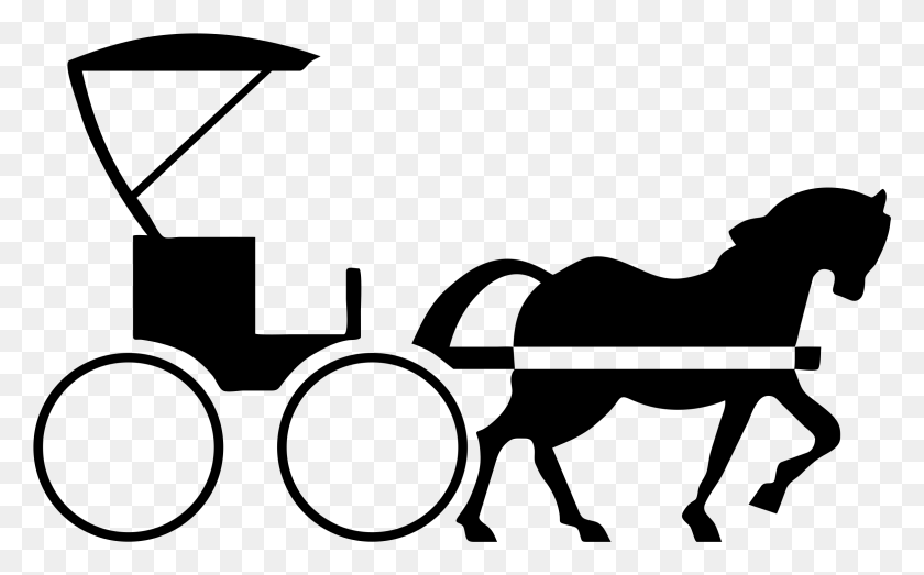 2353x1399 Horse And Buggy Amish Clip Art Horse And Buggy Clip Art, Gray, World Of Warcraft HD PNG Download