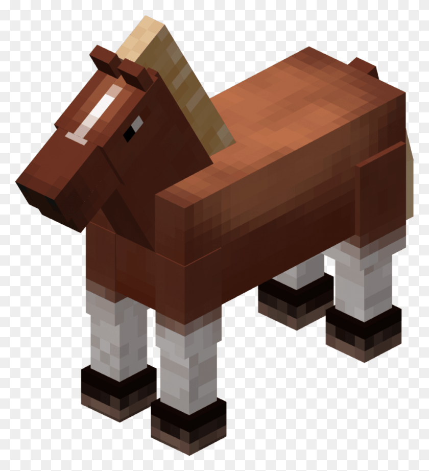 924x1022 Horse Best Animals To Farm Minecraft Area 51 Raider Starter Pack, Toy, Architecture, Building HD PNG Download