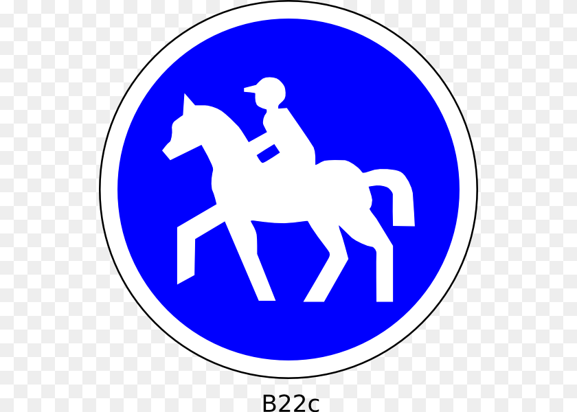 552x600 Horse Crossing Sign Clip Art, Symbol, Animal, Mammal, Person Sticker PNG