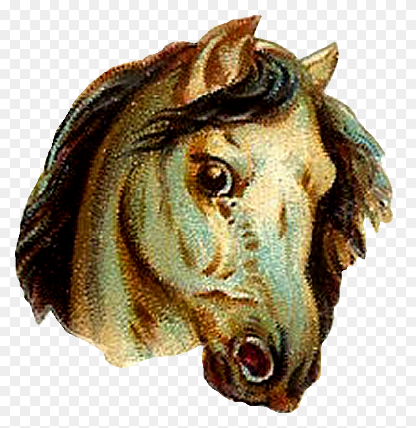 1324x1368 Horse Digital Clip Art Sorrel, Head, Sculpture HD PNG Download