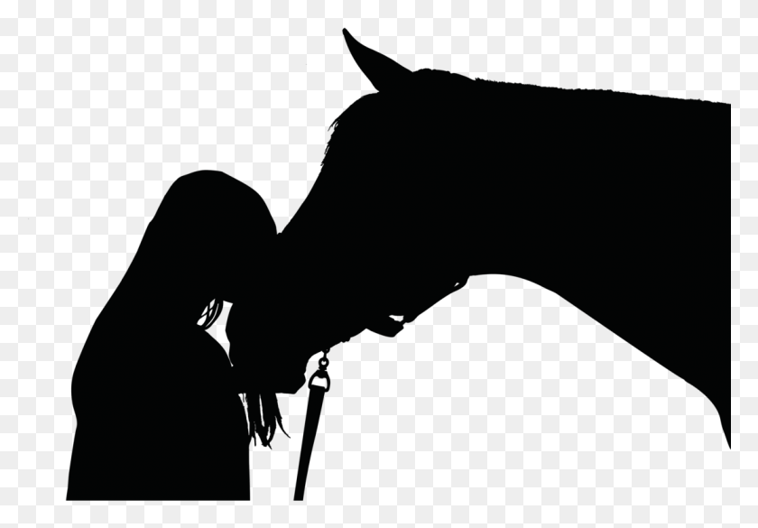 1114x751 Horse Equestrian Silhouette Woman Rearing Girl And Horse Silhouette, Person, Human HD PNG Download
