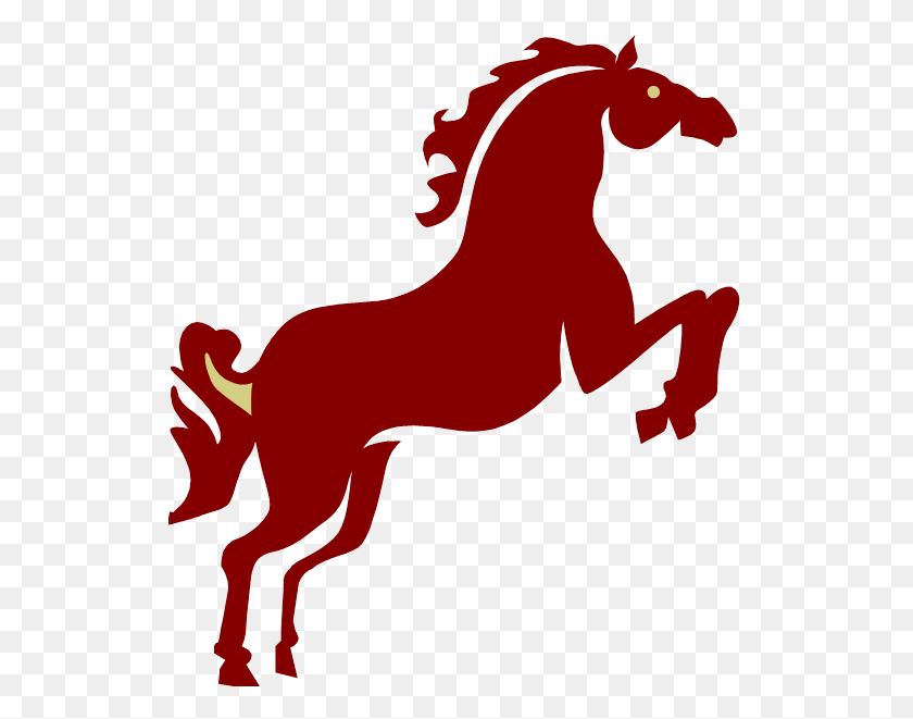 530x601 Лошадь Horse2 League City Elementary Mustang, Кетчуп, Еда, Млекопитающее Hd Png Скачать