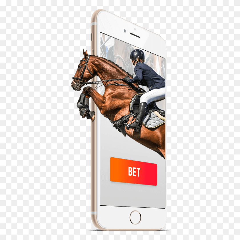 348x779 Horse Racing With Mobile Bets Stallion, Equestrian, Person, Mammal HD PNG Download