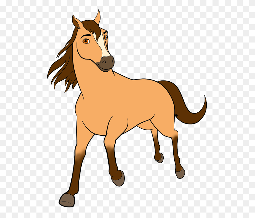 533x658 Horse Riding Clipart Animated Spirit Horse Riding Free, Colt Horse, Mammal, Animal HD PNG Download