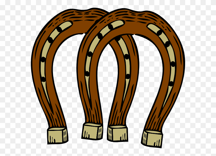 600x549 Horse Shoe Horseshoe Clip Art At Vector Clip Art Horseshoes Clipart HD PNG Download