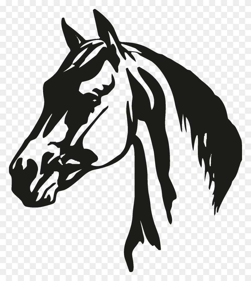1677x1892 Horse Silhouette Horse Head Silhouette Pngs, Stencil, Horse HD PNG Download