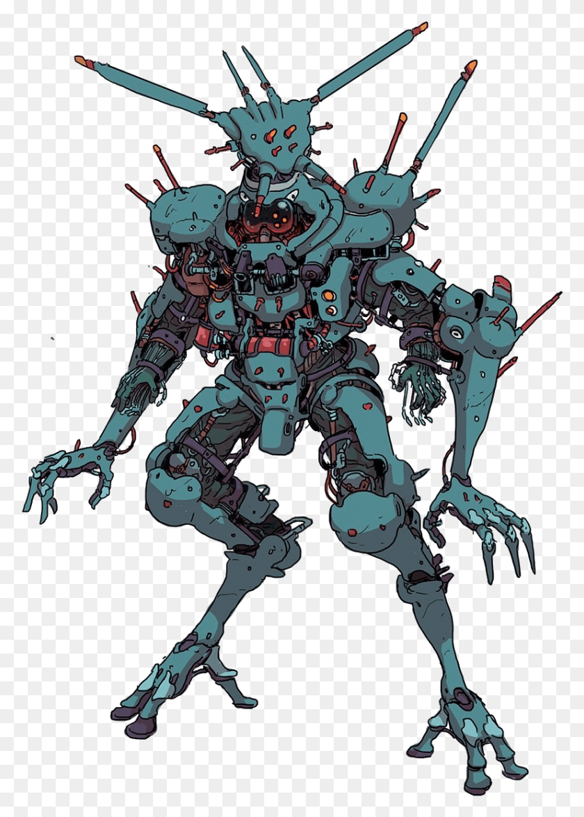 827x1183 Horus Goblin, Persona, Humano, Robot Hd Png