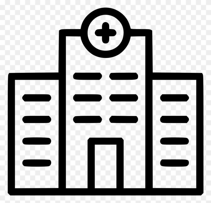 981x944 Hospital Cross Medical Doctor Comments Rumah Sakit Icon, Stencil, Text, Symbol HD PNG Download