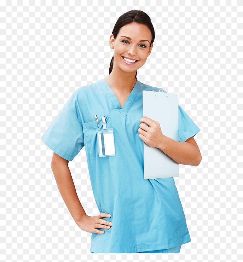 560x846 Hospital Nurse, Person, Human, Shirt HD PNG Download