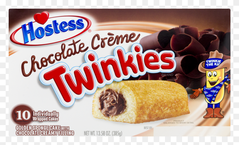 1801x1041 Hostess Hostess Chocolate Creme Twinkies 10 Count, Bread, Food, Sweets HD PNG Download