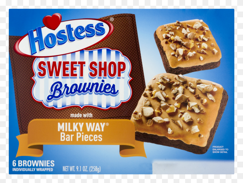 1801x1326 Hostess Sweet Shop Brownies Milky Way HD PNG Download