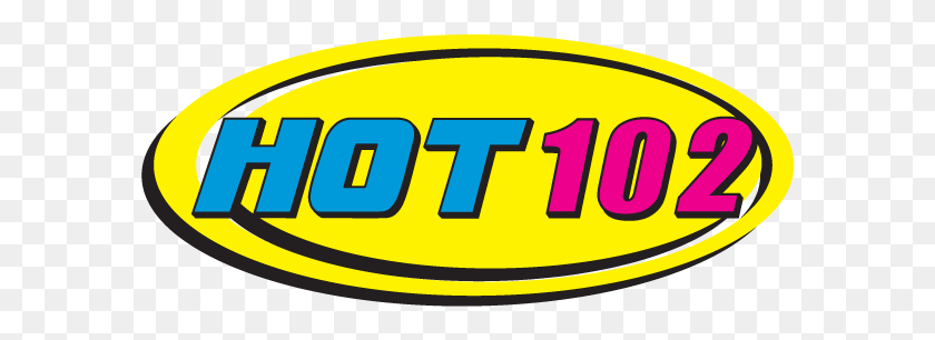 588x246 Hot 102 Logo Hot, Number, Symbol, Text HD PNG Download