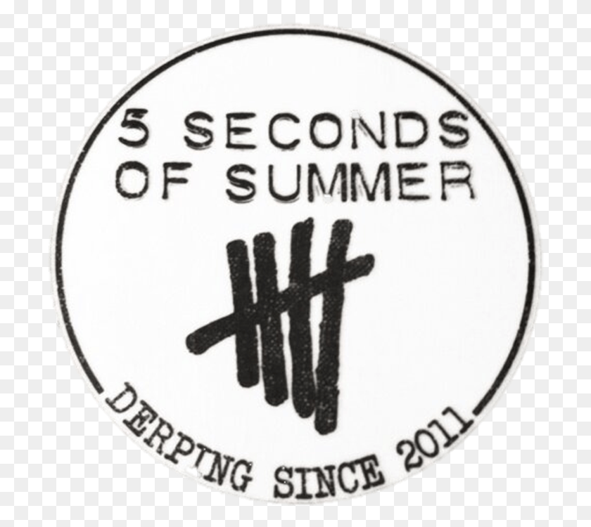 706x690 Hot 5sos Fam Derping Since 2011, Label, Text, Sticker HD PNG Download