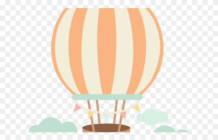 620x481 Hot Air Balloon Clipart Cricut Hot Air Balloon, Aircraft, Vehicle, Transportation HD PNG Download
