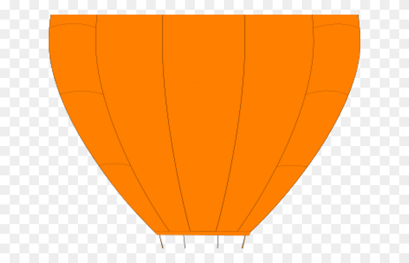 640x480 Hot Air Balloon Clipart Orange Hot Air Balloon, Hot Air Balloon, Aircraft, Vehicle HD PNG Download