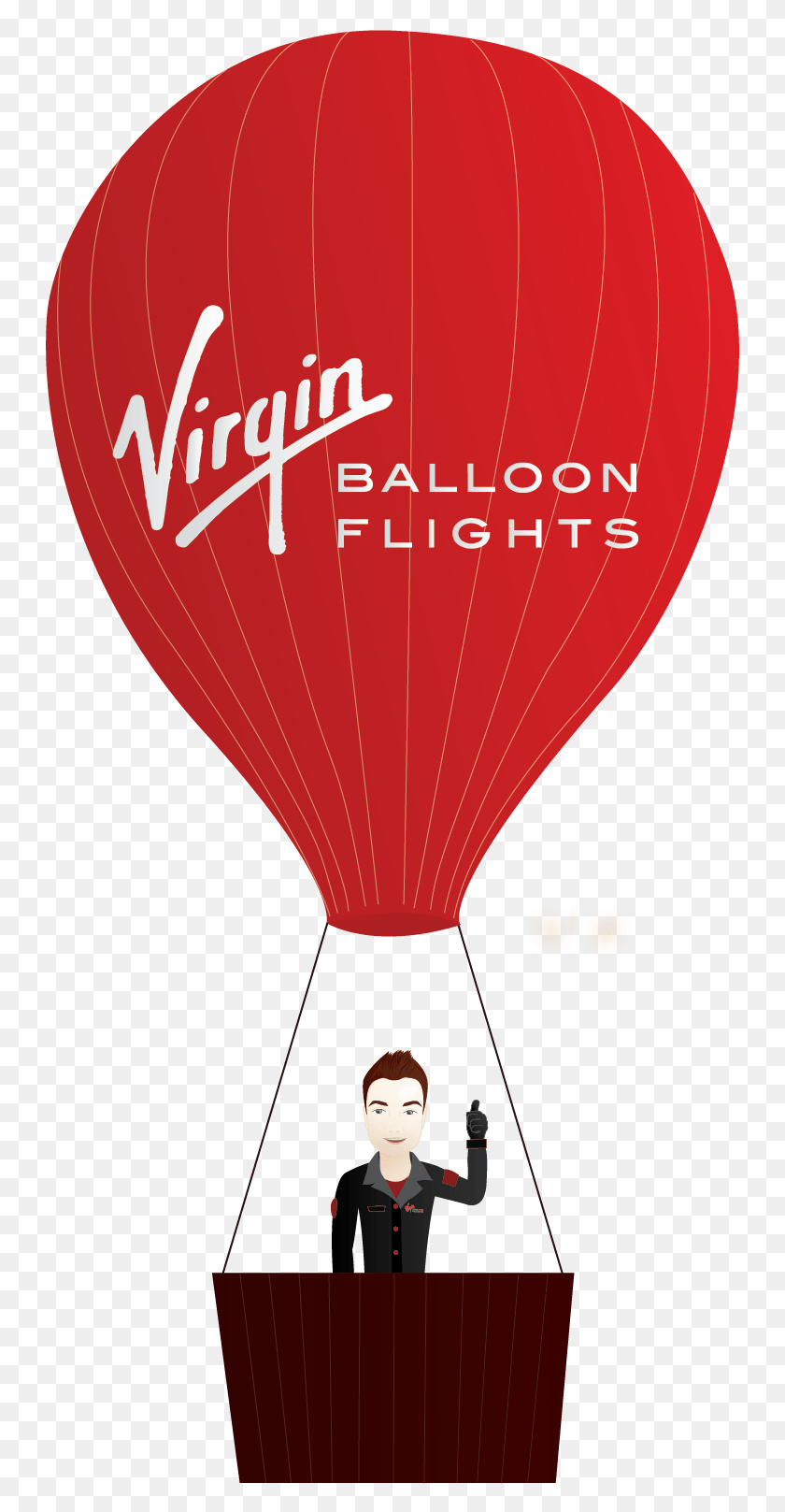 742x1557 Hot Air Balloon Clipart Pilot Virgin Balloon, Ball, Person, Human HD PNG Download