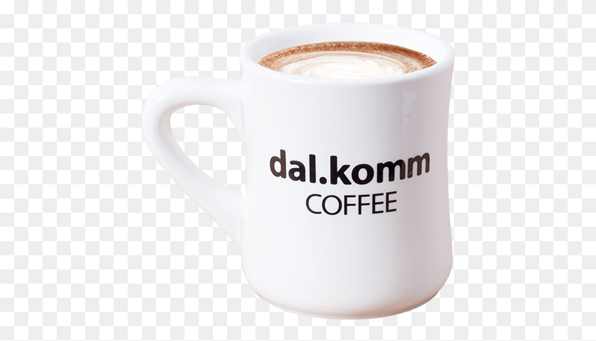 443x421 Горячий Шоколад Dal Komm Coffee, Кофейная Чашка, Чашка, Лента Hd Png Скачать