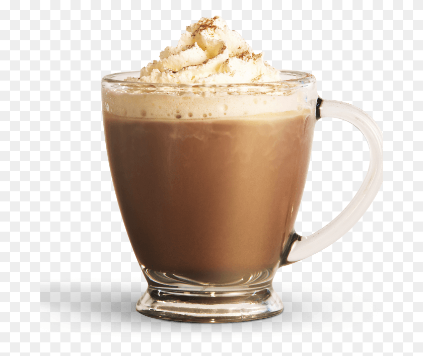 681x647 Hot Chocolate Mug, Cream, Dessert, Food HD PNG Download