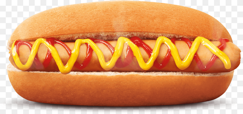 Hot Dog, Food, Hot Dog, Ketchup Sticker PNG