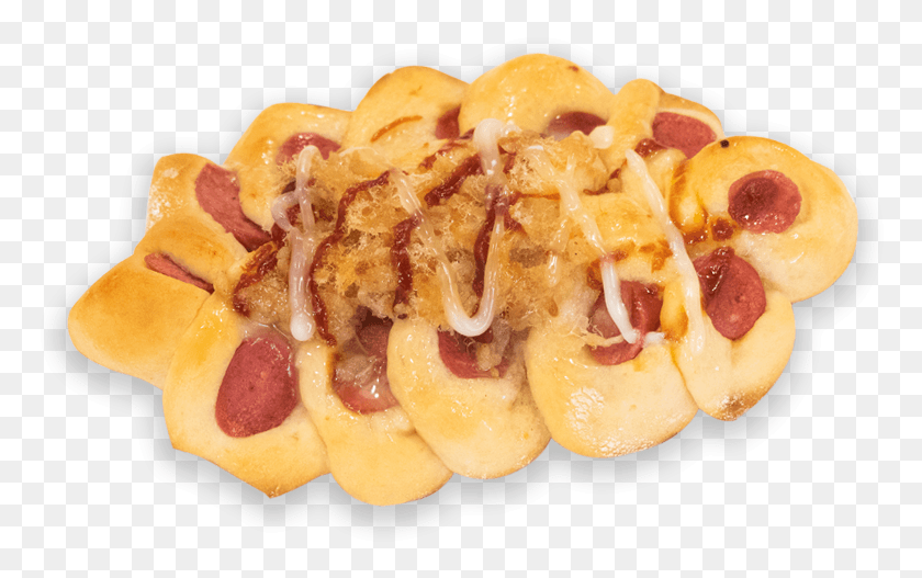 774x467 Hot Dog Flower Sweet Bun Sausage Bun, Food, Fries HD PNG Download