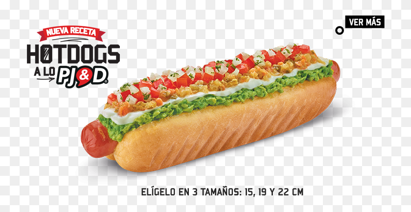 732x374 Hot Dog Gigante, Food HD PNG Download
