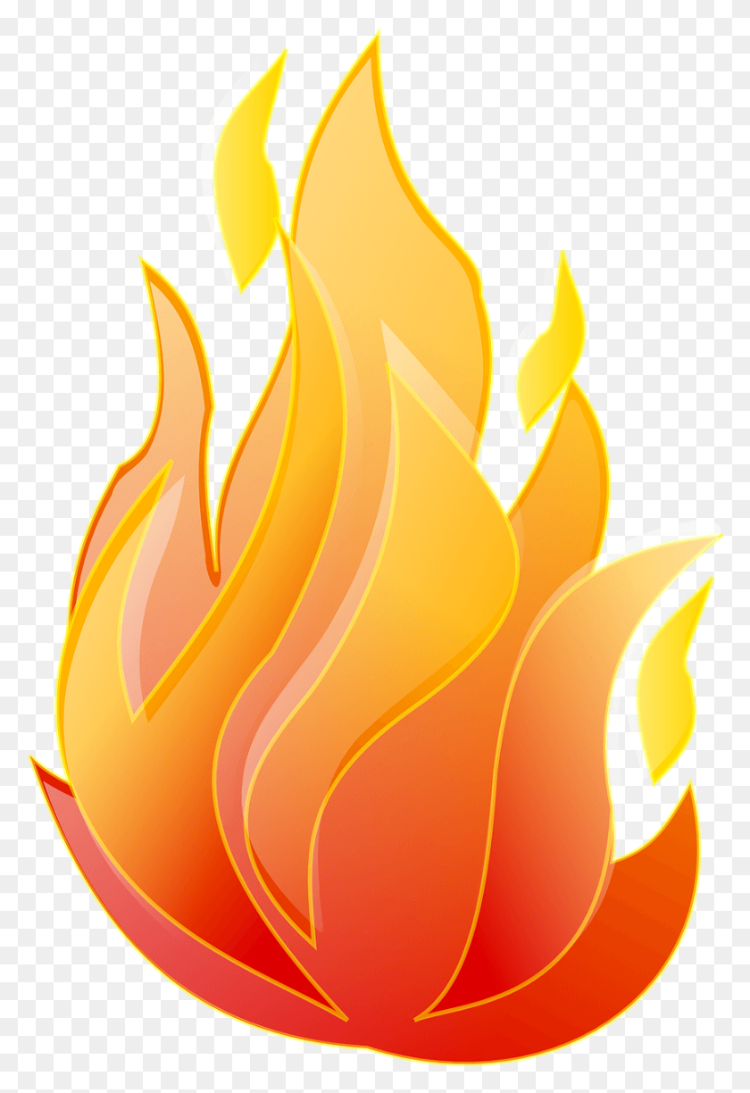 852x1272 Наклейка Огонь Горячее Изображение Огня, Пламя, Свет, Костер Hd Png Скачать
