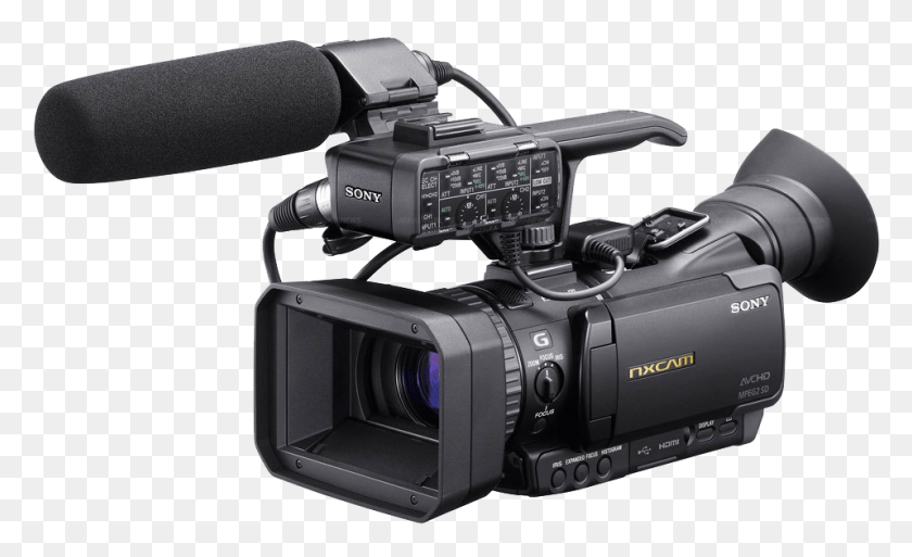 957x557 Hot On The Heels Of The Nex Fs100 Sony Has Announced Sony Nx7 Video Camera, Camera, Electronics, Digital Camera HD PNG Download