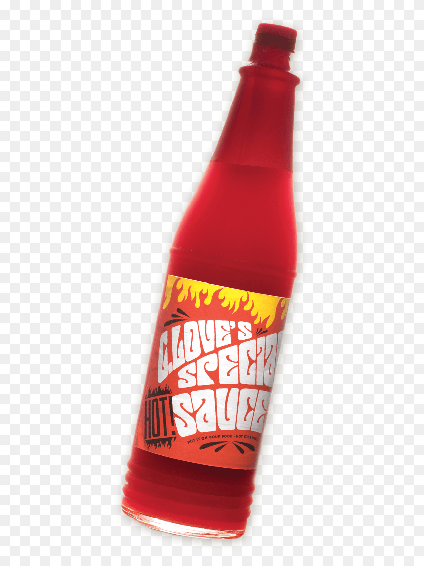 393x1060 Hot Sauce Bottle Hot Sauce Bottle, Pop Bottle, Beverage, Drink HD PNG Download