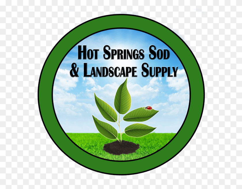 640x594 Hot Springs Sod Amp Пейзаж Круг, Растение, Плакат, Реклама Hd Png Скачать