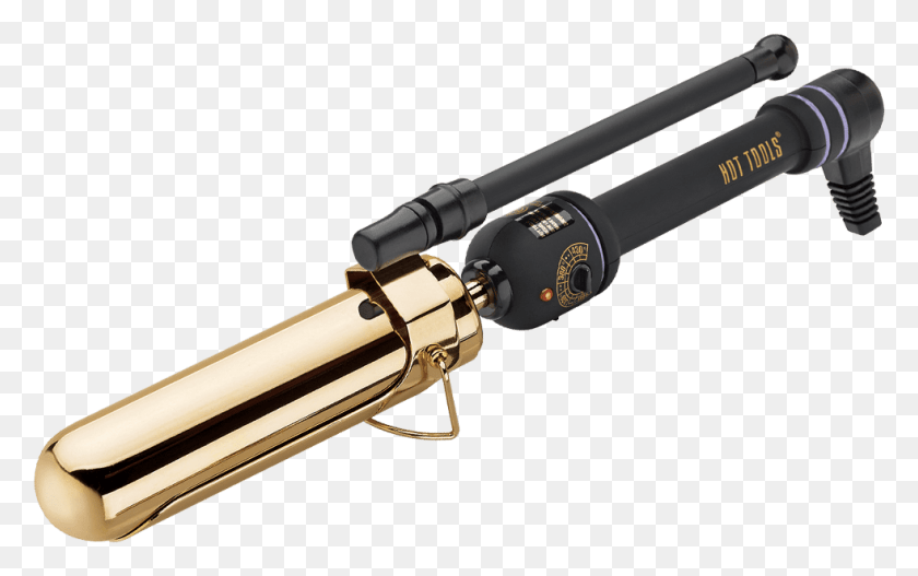 981x588 Hot Tools Professional Spring Curling Iron Gold Marcel Curling Iron, Telescope, Machine, Drive Shaft HD PNG Download