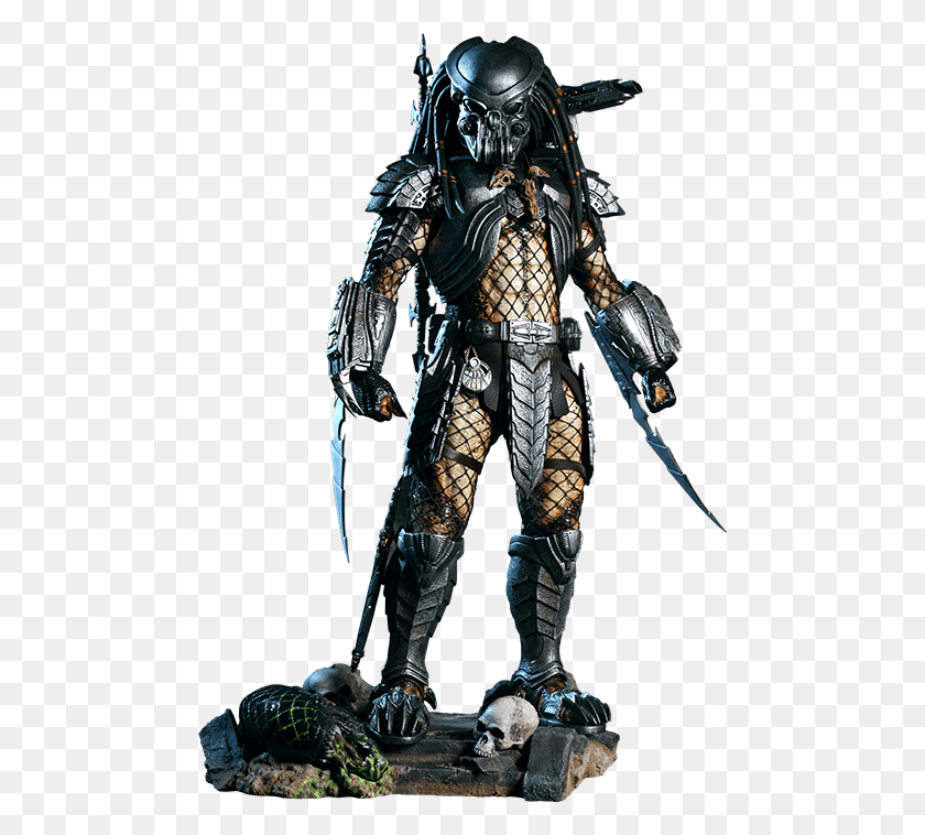 480x698 Hot Toys Avp Celtic Predator Sixth Scale Figure Alien Celtic Predator, Person, Human, Turtle HD PNG Download