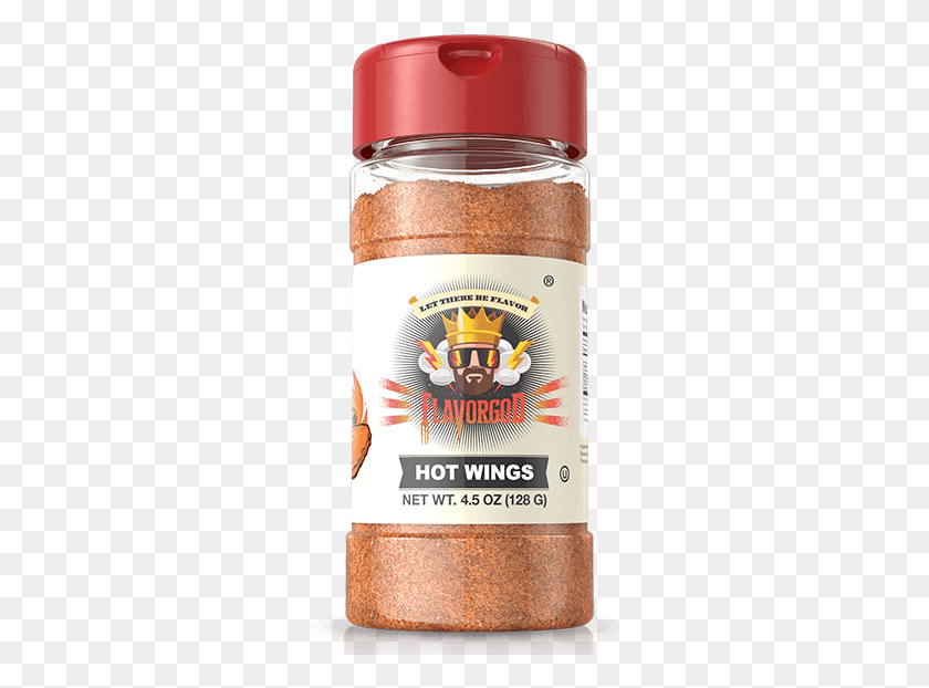 282x562 Hot Wings Seasoning Flavor God Garlic Lovers, Label, Text, Lager HD PNG Download