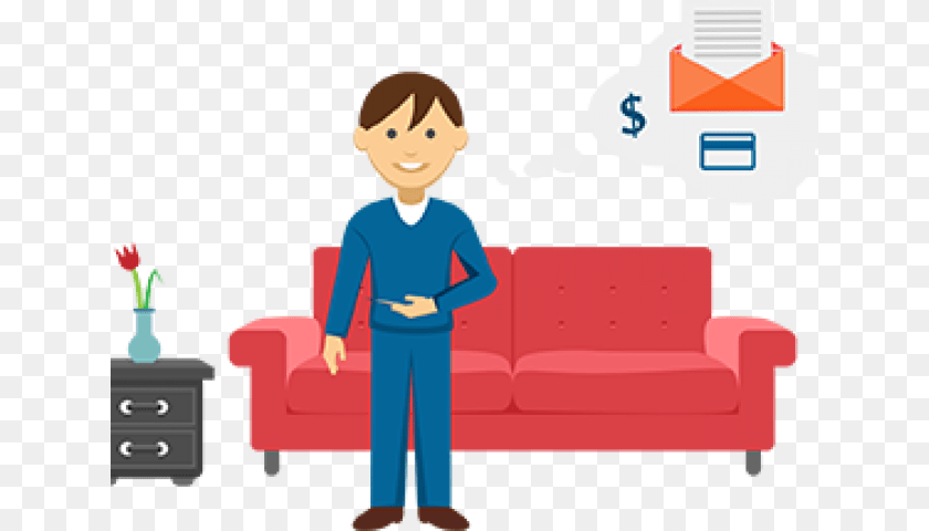 640x480 Hotel Clipart Hotel Customer, Furniture, Couch, Boy, Person PNG
