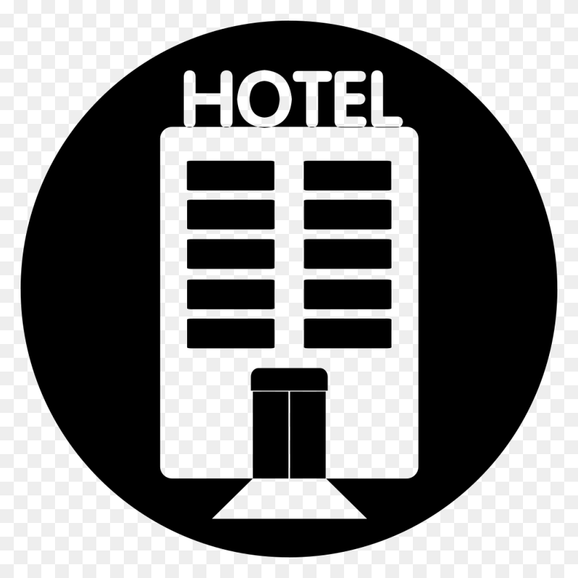 980x980 Hotel Icon Illustration, Electronics, Stencil, Symbol HD PNG Download