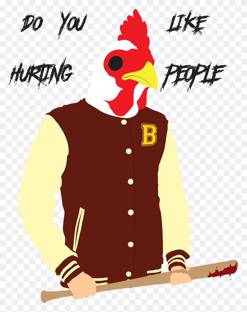 2372x3053 Hotline Miami, Clothing, Apparel, Person HD PNG Download