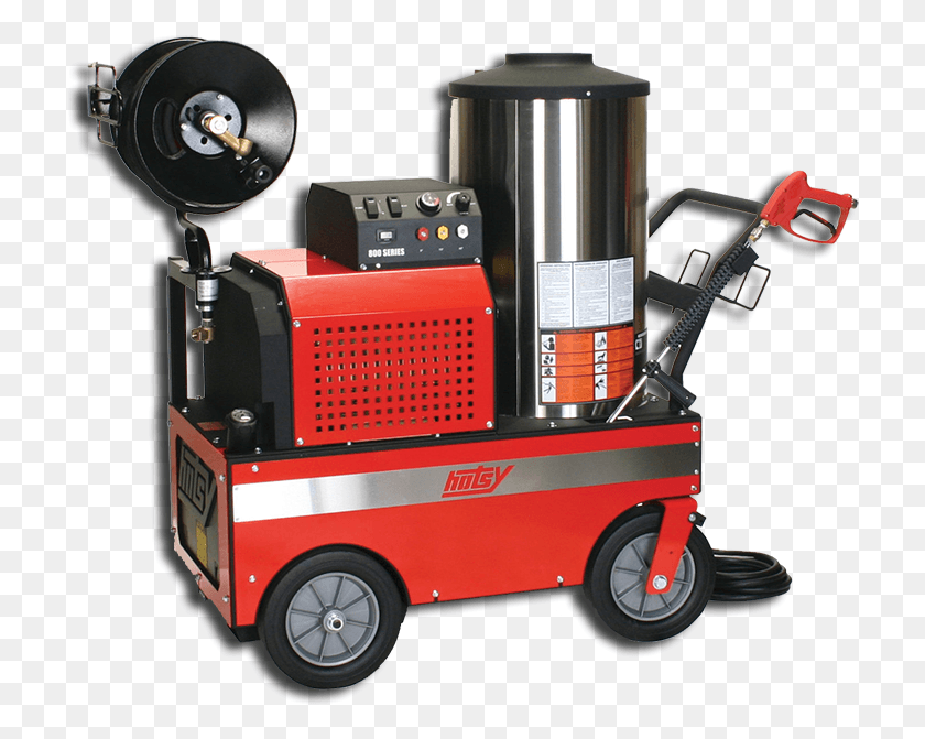 720x611 Hotsy Industrial Pressure Washers Hotsy 800 Series, Fire Truck, Truck, Vehicle HD PNG Download