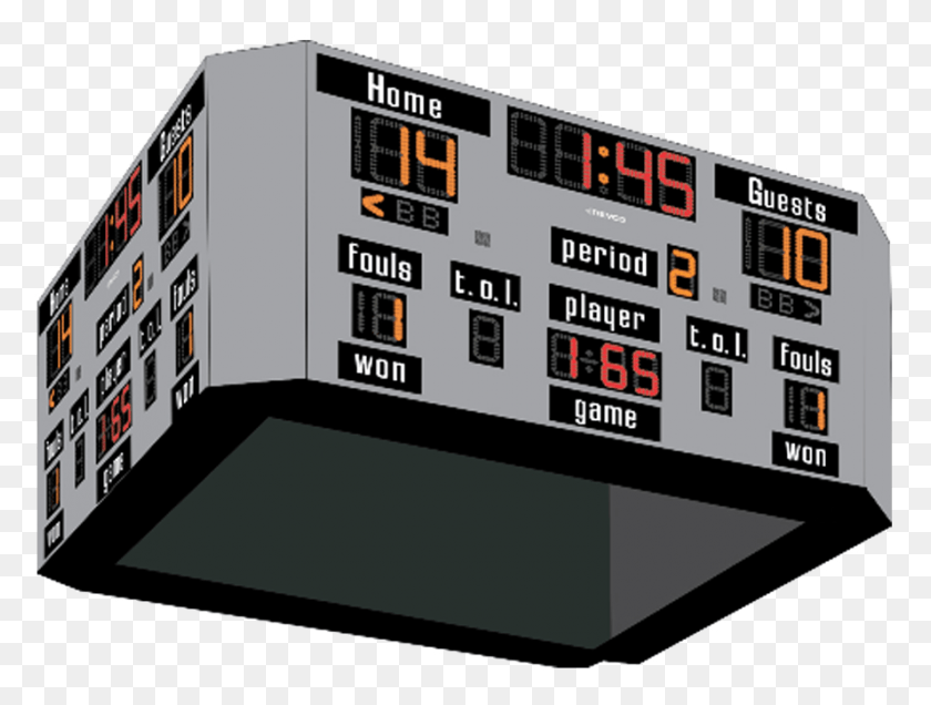 889x657 House, Scoreboard HD PNG Download