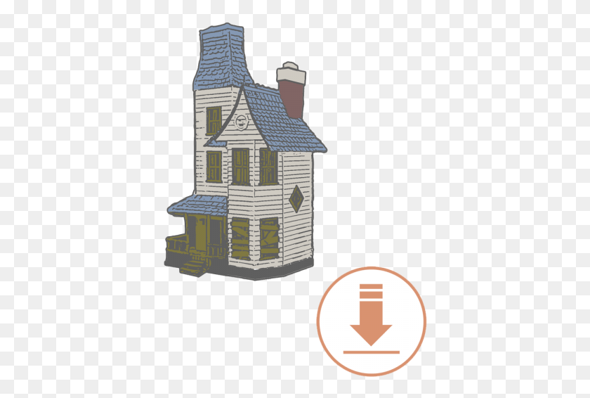 376x506 House, Housing, Building, Outdoors HD PNG Download