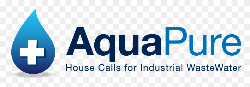 2339x702 House Calls For Industrial Wastewater Aqua Pure Logo, Symbol, Trademark, Word HD PNG Download