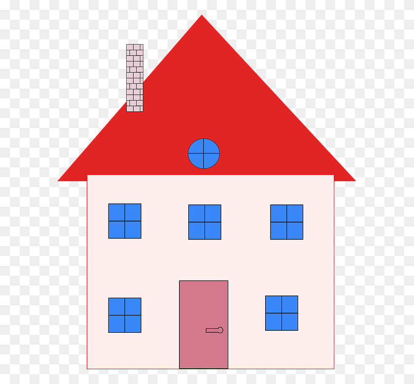 605x720 House Clip Art, Building, First Aid, Nature HD PNG Download