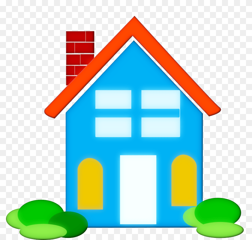House Clipart, Outdoors Sticker PNG