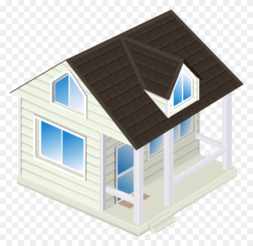 841x819 House Clipart Photo House Clip Art, Housing, Building, Dog House HD PNG Download