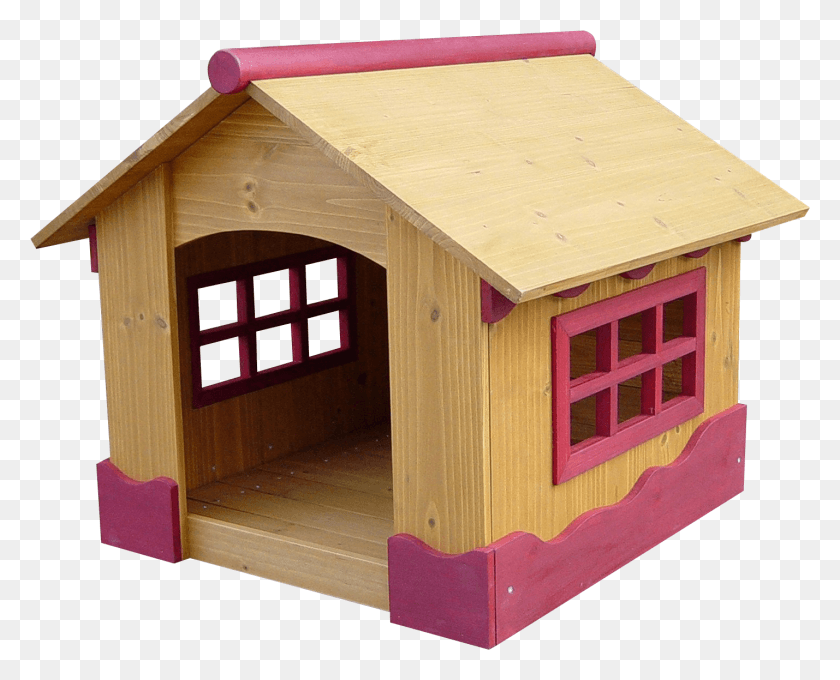 1429x1137 House Dog, Dog House, Den, Wood HD PNG Download