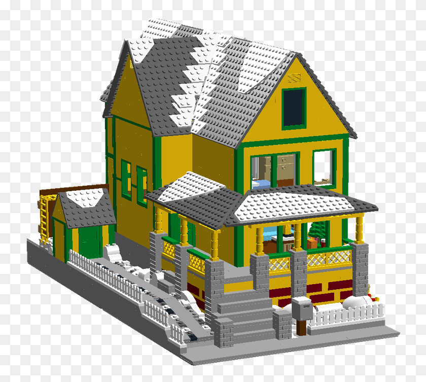 742x693 House From A Christmas Story House, Toy, Neighborhood, Urban HD PNG Download