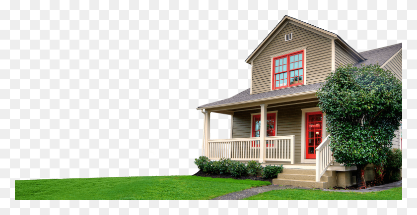 2880x1382 House Home Background House, Grass, Plant, Cottage HD PNG Download